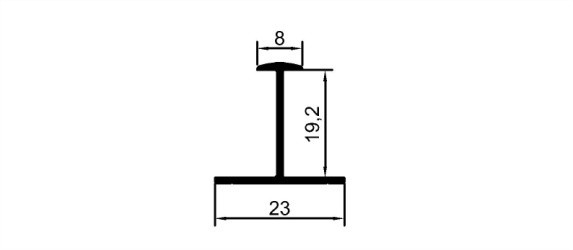 18 mm "H" Birleştirme	 	ÇP 0070 E