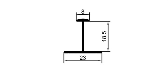 18 mm "H" Birleştirme	 	ÇP 0070 F