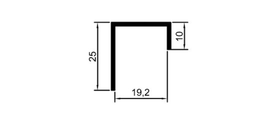 18 mm "U" Kapama	 	MD 1044 A