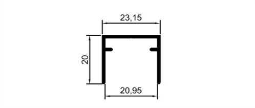 SKM 80 Tekli Üst Ray	 	MD 1070 B