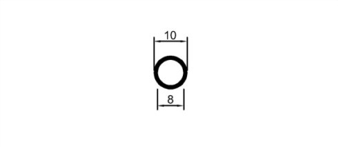 12 mm Düz Boru	 	MD 1103 B