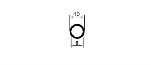 10 mm Çizgili Boru	 	MD 1103