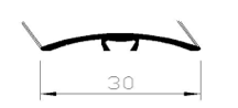 30 MM VİDALI  PARKE GEÇİŞ	 	ZA 2001