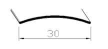 30 MM PARKE  GEÇİŞ	 	ZA 3001