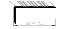 25 MM MERDİVEN BURUNLUĞU	 	ZA 5013